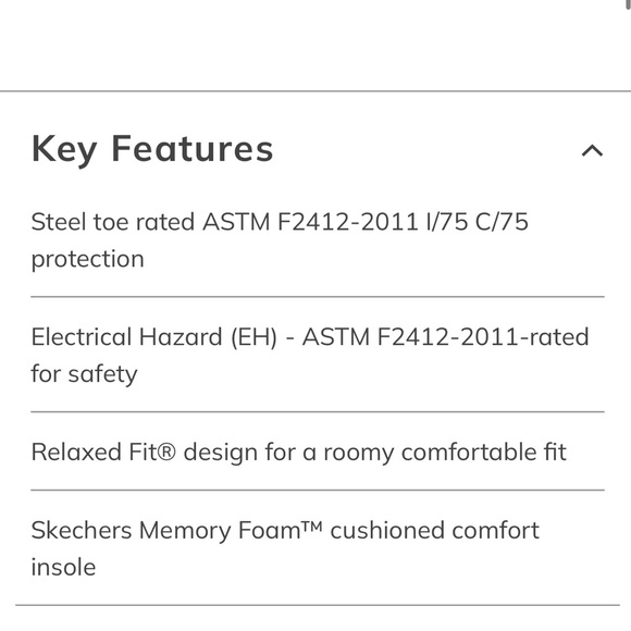 Skechers Steel Toe Cankton ST Work Relaxed Fit Sneakers - Men’s 9 w/ Insoles - Picture 14 of 15